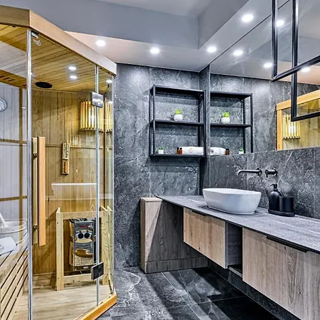 Apartment Orlik Vip - Dwupoziomowy Sniezka Skyline Z Prywatna Sauna Karpacz