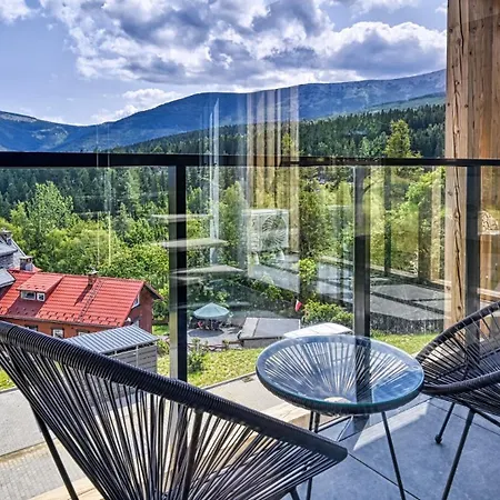 Apartment Orlik Vip - Dwupoziomowy Sniezka Skyline Z Prywatna Sauna Karpacz