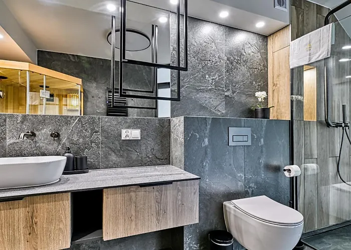 Apartmán Orlik Vip - Dwupoziomowy Sniezka Skyline Z Prywatna Sauna Karpacz