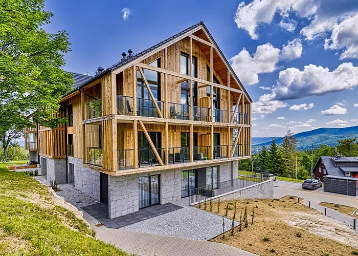 Orlik Vip - Dwupoziomowy Sniezka Skyline Z Prywatna Sauna Apartmán Karpacz