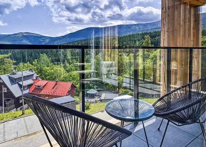 Apartmán Orlik Vip - Dwupoziomowy Sniezka Skyline Z Prywatna Sauna Karpacz