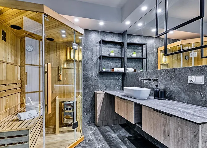 Apartment Orlik Vip - Dwupoziomowy Sniezka Skyline Z Prywatna Sauna Karpacz