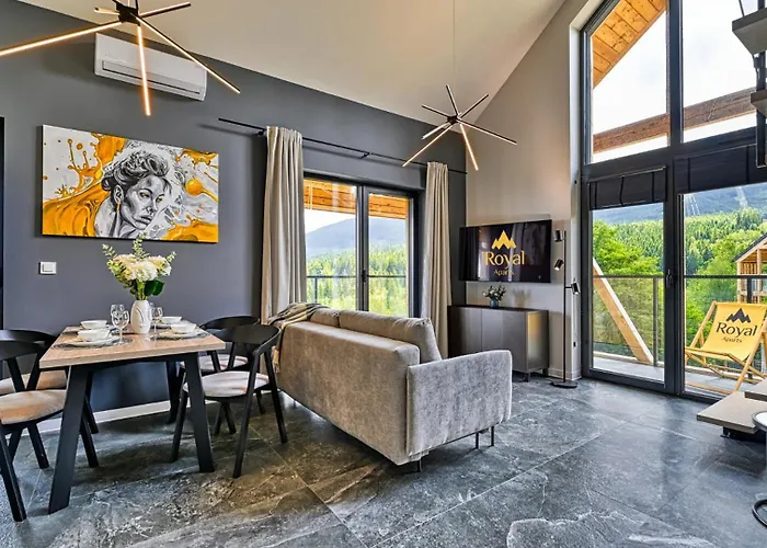 Orlik Vip - Dwupoziomowy Sniezka Skyline Z Prywatna Sauna